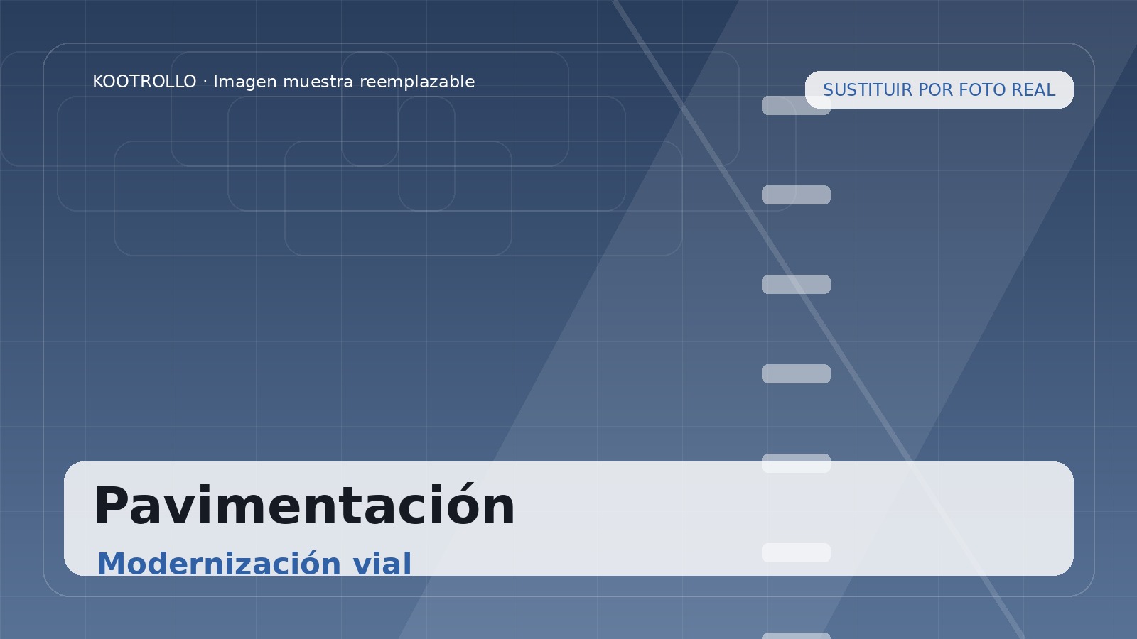 Rehabilitación de caminos de vigilancia